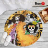 One Piece Manga Brook Round Rug Custom Circle Carpet