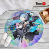 ReZero Rem Round Rug Custom Circle Carpet