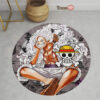 One Piece Manga Monkey D Luffy Gear 5 Round Rug