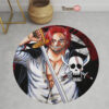 One Piece Manga Shanks Round Rug Custom Circle Carpet