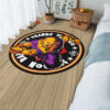 Dragon Ball Orange Piccolo Round Rug Custom Circle Carpet