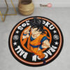 Dragon Ball Goku Round Rug Custom Circle Carpet