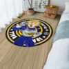 Dragon Ball Vegeta Super Saiyan Round Rug Custom Circle Carpet