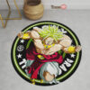 Dragon Ball Broly Round Rug Custom Circle Carpet