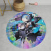 ReZero Rem Round Rug Custom Circle Carpet