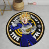 Dragon Ball Vegeta Super Saiyan Round Rug Custom Circle Carpet