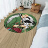 One Piece Manga Roronoa Zoro Round Rug Custom Circle Carpet