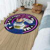 Dragon Ball Vegeta Ultra Ego Round Rug Custom Circle Carpet