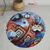 One Piece Manga Jinbe Round Rug Custom Circle Carpet