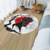 Cherry Blossom Sasuke Susanoo Round Rug Custom Circle Carpet