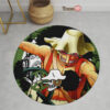 One Piece Manga Usopp Round Rug Custom Circle Carpet