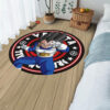 Dragon Ball Vegeta Round Rug Custom Circle Carpet