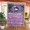 Halloween Trick or Trade Gastly Custom Pokemon Blanket