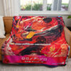 Anime OP Zoro Card Custom Pokemon Blanket