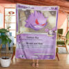 Gengar GL Rising Rivals Custom Pokemon Blanket