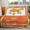 Charmeleon Dragon Majesty Custom Pokemon Blanket