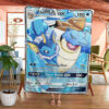 Blastoise and Vaporeon Custom Pokemon Blanket