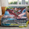 Yveltal and Umbreon Custom Pokemon Blanket