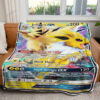 Jolteon vs Zapdos Custom Pokemon Blanket