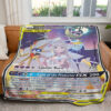 Solgaleo & Lunala GX Cosmic Eclipse Custom Pokemon Blanket