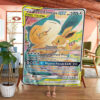 Eevee & Snorlax GX Sun & Moon Promos Custom Pokemon Blanket