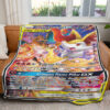 Charizard & Braixen GX Sun & Moon Promos Custom Pokemon Blanket