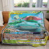 Celebi & Venusaur GX Team Up Custom Pokemon Blanket