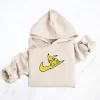 Cartoon pattern casual hoodie