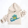 Cartoon pattern casual hoodie