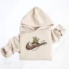 Cartoon pattern casual hoodie