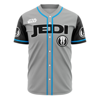 Hooktab 3D Printed Jedi Skywalker Star Wars Men's Short Sleeve Anime Baseball Jersey