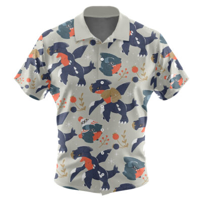 Garchomp Pokemon Hawaiian Shirt
