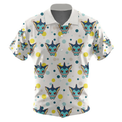 Vaporeon Pokemon Hawaiian Shirt