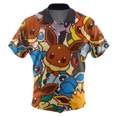 Eeveelutions Pokemon Hawaiian Shirt