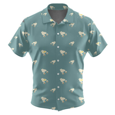 Snolax Pattern Pokemon Hawaiian Shirt