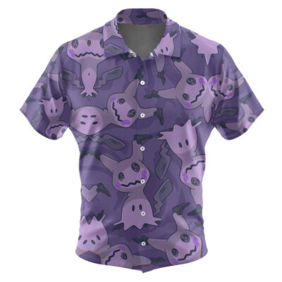 Mimikyu Purple Pokemon Hawaiian Shirt