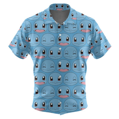 Squirtle Pattern Pokemon Hawaiian Shirt