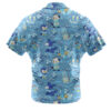 Water Starters Pokemon Pattern Pokemon Hawaiian Shirt