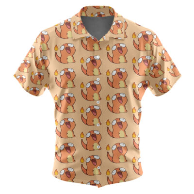 Charmander Pattern Pokemon Hawaiian Shirt