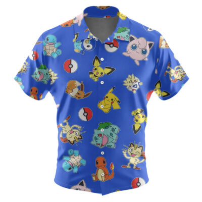 Pokemon Classic Pokemon Hawaiian Shirt