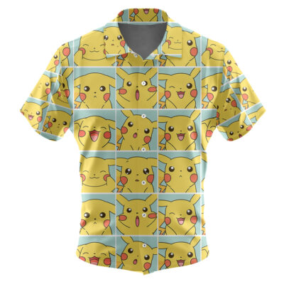 Pikachu Emotions Pokemon Hawaiian Shirt