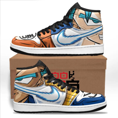 Goku and Vegeta Sneakers Dragon Ball Custom Anime Shoes VA301298Sga