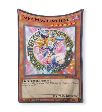 Dark Magician Girl Yu-Gi-Oh! Blanket Anime Blanket