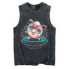 Gamer Fairy Type Jigglypuff Pokemon Tank Top, Anime Tank Top