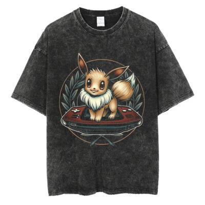 Gamer Eevee Pokemon T-shirt