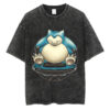 Gamer Snorlax Pokemon T-shirt