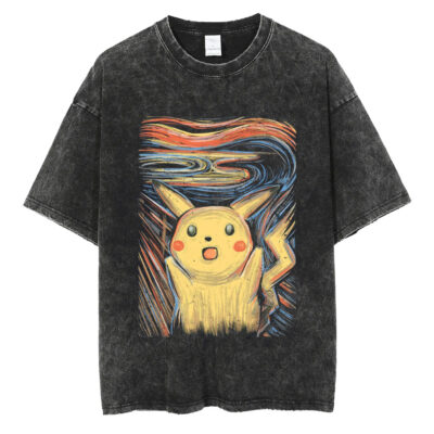 The Surprise Pikachu Pokemon T-shirt