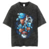 Water Evolution Squirtle, Wartortle, and Blastoise Pokemon T-shirt