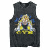 Majin Vetega Gym Dragon Ball Z Tank Top, Anime Tank Top