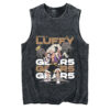 Luffy Gear 5 - Gymrat One Piece Tank Top, Anime Tank Top